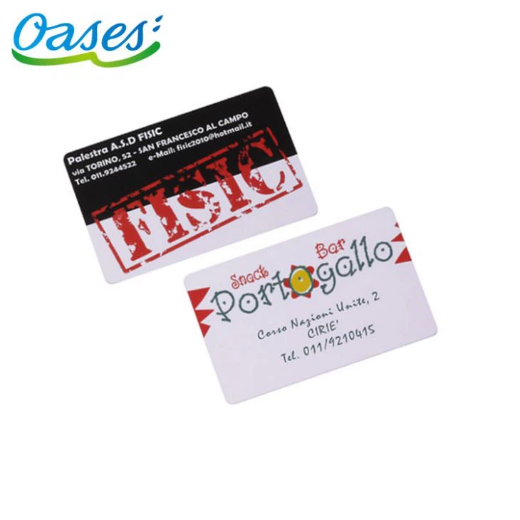 Custom Printed LF 125KHZ Proximity Card For Member Management